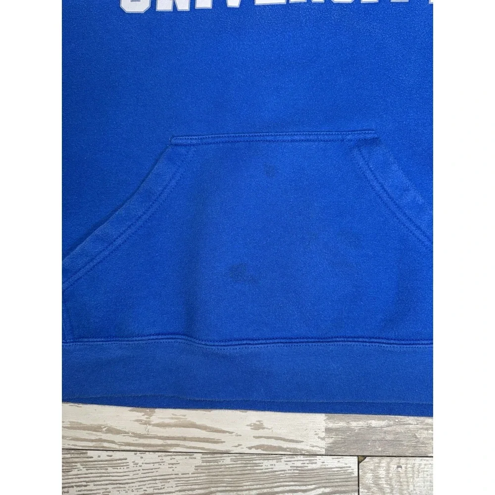 Oklahoma City University Hoodie Sweatshirt Blue Size Large On Mission Pullover - Picture 8 of 11